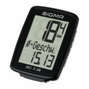 Fahrradcomputer Sigma BC 7.16 kabelgebunden schwarz