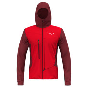 Herrenjacke Salewa SELLA DST HYB JACKET M rot 1571 - syrah/1500