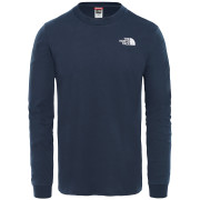 Herren-T-Shirt The North Face Simple Dome Tee Long Sleeve dunkelblau UrbanNavy