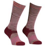 Damensocken Ortovox Ski Tour Lt Comp Long Socks W rosa mountain rose blend
