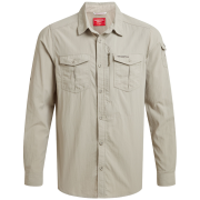 Herrenhemd Craghoppers NosiLife Adventure Long Sleeved Shirt III beige Parchment