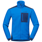 Herren-Sweatshirt Norrona trollveggen warm3 Jacket blau Skydiver