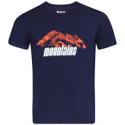 Herren-T-Shirt Zulu Merino Mountains 160 Short Comfy blau Navy
