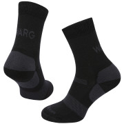 Herrensocken Warg Merino Hike M schwarz black