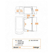 Vorzelt Vango Sunlight Air Low