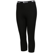 Damen 3/4 Unterhosen Zulu Merino 160 schwarz Black