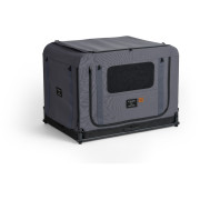 Skládací box na psa FikaGo Queen grau Grey
