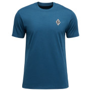 Herren-T-Shirt Black Diamond M Heritage Alpinist Ss Tee blau Indigo (4013)