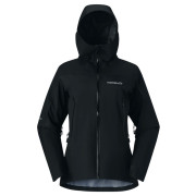 Damenjacke Norrona falketind Gore-Tex Jacket schwarz Caviar Black