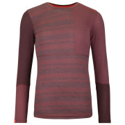 Damen-Funktionsshirt Ortovox 185 Rock'N'Wool Long Sleeve W rosa mountain rose