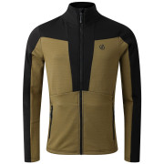 Herren Funktions-Sweatshirt Dare 2b Substratum V Core Stretch khaki/schwarz Black/Martini Olive