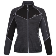 Damen-Sweatshirt Regatta Wmn Hepley F Zip II grau/schwarz Seal Grey/Black