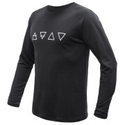 Herren-Funktionsshirt Sensor Merino Blend Elements black schwarz Black