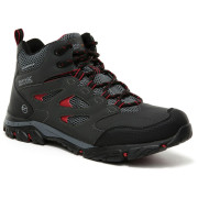 Herrenschuhe Regatta Holcombe IEP Mid dunkelgrau Ash/RioRed