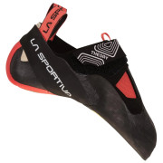 Damen Kletterschuhe La Sportiva Theory Women 2023 schwarz/rot Black/Hibiscus