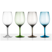 Set Gläser Brunner Wineglass Onda/Jazz set durchsichtig
