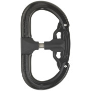 Karabiner AustriAlpin Fifty-Fifty Autolock schwarz black