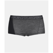 Damen Funktionsshorts Ortovox 150 Essential Hot Pants W grau/schwarz Black Raven Blend