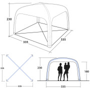 Vordach Outwell Air Shelter