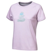 Damen-T-Shirt Sensor Merino Blend Stone lila mystic violet