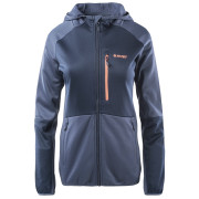 Damen Funktions-Sweatshirt Hi-Tec Lady Camila blau/schwarz Blue Indigo/Black Iris