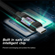 Lade- und Datenkabel Swissten Textile USB-C / USB-C 2 m