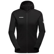 Damen Funktions-Sweatshirt Mammut Taiss Light ML Hooded Jacket Women schwarz black 0001