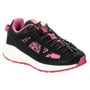Kinderschuhe Jack Wolfskin Vili Sneaker Low K schwarz/rosa phantom