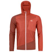 Herrenjacke Ortovox Windbreaker Jacket M rot cengia rossa