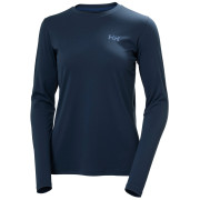 Damen-T-Shirt Helly Hansen W Lifa Active Solen Ls dunkelblau 597 NAVY