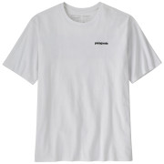 Herren-T-Shirt Patagonia P-6 Logo Responsibili Tee weiß White