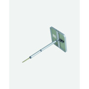 Campingtisch Bo-Camp Table removable leg alu 26x26cm