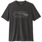 Herren-T-Shirt Patagonia Men's Capilene Cool Trail Shirt - Stratapeaks schwarz Ink Black