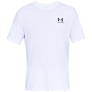 Herren-T-Shirt Under Armour Sportstyle Left Chest SS weiß White