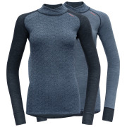 Damen-Funktionsshirt Devold Kvitegga Merino 230 Cross Neck
