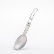 Löffel Keith Titanium Folding Titanium Spoon grau