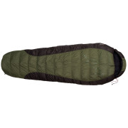 Daunenschlafsack Warmpeace Viking 600 170 cm grün/schwarz Olive/Gray/Black