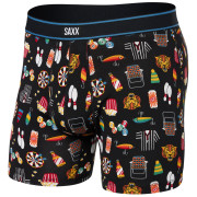 Boxershorts Saxx Daytripper Bb Fly schwarz/weiß types of stripes-black