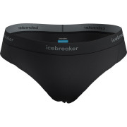Damenhöschen Icebreaker W Mer 125 Cool-Lite Sprite Hipster schwarz Black