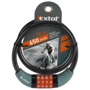 Fahrradschloss Extol lanac grau Grey