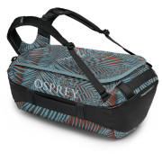 Reisetasche Osprey Transporter 40 2023 grün/schwarz palm leaf glitch print