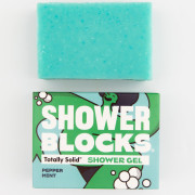 Duschgel Shower Blocks Solid Shower Gel - Pepper Mint grün