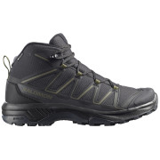 Herren Trekkingschuhe Salomon Exraise Mid Gtx schwarz/grün Black / Black / Olive Night