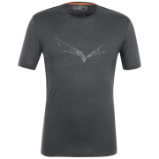 Herren-Funktionsshirt Salewa Pure Eagle Sketch Am M T-Shirt schwarz black out