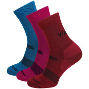 Damensocken Warg Merino Hike W 3-pack mix2 mix2 (purple/blue/wine)