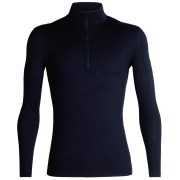 Herren-T-Shirt Icebreaker Mens 200 Oasis LS Half Zip dunkelblau MidnightNavy