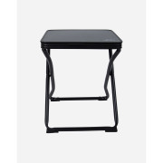Campinghocker Bo-Camp Stool + Table-top black