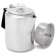 Kaffeemaschine GSI Outdoors Glacier Stainless 6 Cup silber