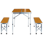 Tischset Zulu Vita a Tana braun/silber