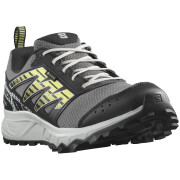 Herren Laufschuhe Salomon Wander Gore-Tex grau Quiet Shade / Lunar Rock / Sunny Lime